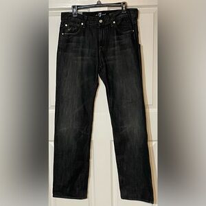 7 For All Mankind NWT Size 32 Men’s Austyn Jeans in Los Angeles Dark